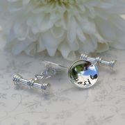 Personalised Disc Cufflinks £95