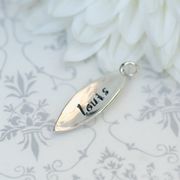Personalised Extra Leaf Charm £20