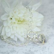 Persoanlised Multi Heart Bracelet £78