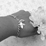 Personalised Leaf Bracelet