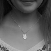 Personalised Footprint Necklace £42