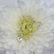 Personalised Heart Baby Bacelet £17