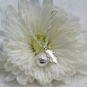 Hedgerow Acorn and Oak Leaf  Necklace £70