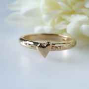Gold Collection- 9ct Yellow Gold Heart Ring £270