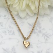 Gold Collection- 9ct Yellow Gold Heart Necklace £189