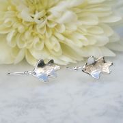 Hedgerow- Silver Oak Leaf Earrings £30