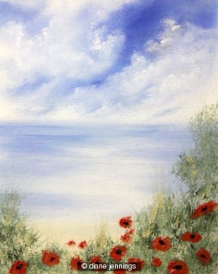 Poppies in The Breeze