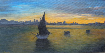 Sailboat at Sunset