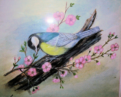 Bird on a branch