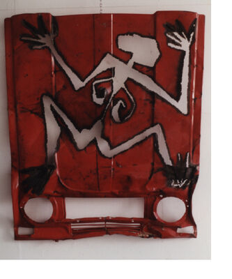 Dancer stele