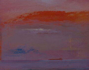 Distant ship