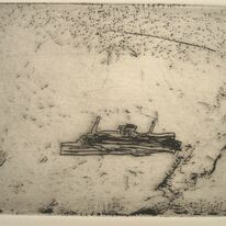 Distant ship