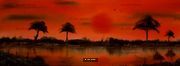 sunset over kaduna river