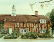 Henlow Grange, a rear view