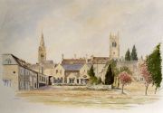Stamford from the Meadows