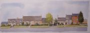 Orton Waterville Village Scene