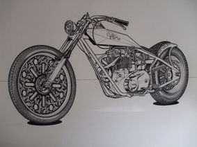 TRIUMPH CUSTOM BIKE