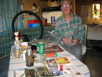 Mick at Home