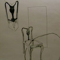 Idea drawing for glass panels