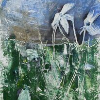 Cotton Flowers Blue