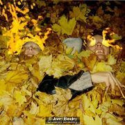 Vampires Playing in the Leaves