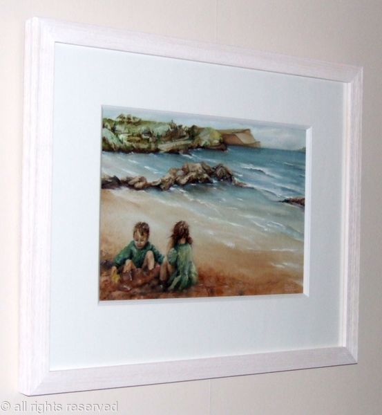 Boy and girl on the Beach