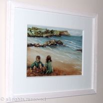 Boy and girl on the Beach
