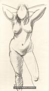 Female nude sketch