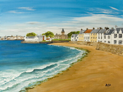 Towards Anstruther Wester Church