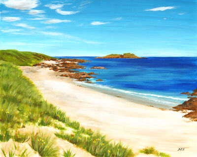 Sandy Beach Calva, Iona