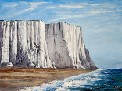White Cliffs at Cuckmere Haven