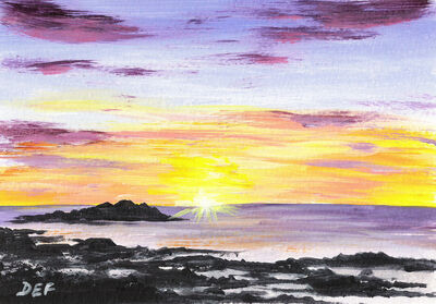 Calva Sunset, Iona
