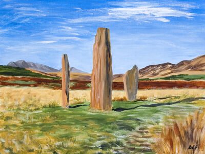 Standing Stones on Machrie Moor, Arran