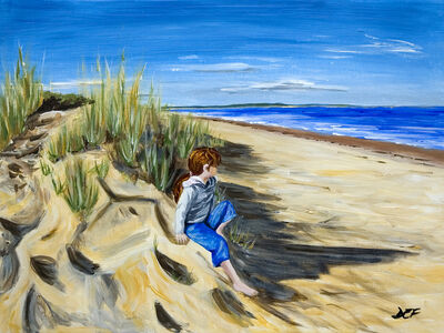Looking out to sea, St Andrews