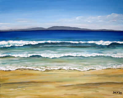 Waves on Kiloran Bay, Colonsay