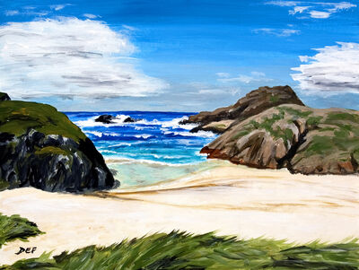 Port Ban, Iona