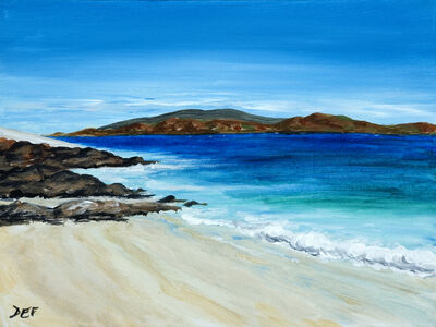 Beach at Martyrs Bay, Iona