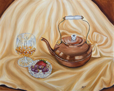 Copper Kettle and Cream Silk