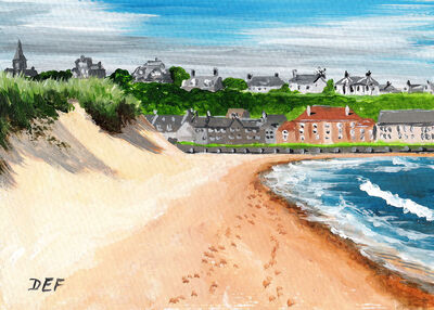 Lossiemouth from the East Beach