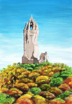 Wallace Monument in Autumn