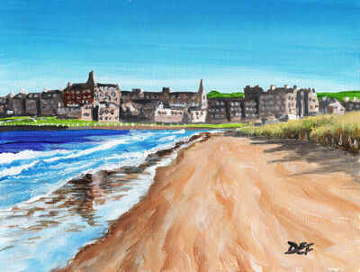 St Andrews from the West Sands