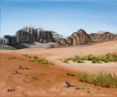 The Mountains of Wadi Rum, Jordan