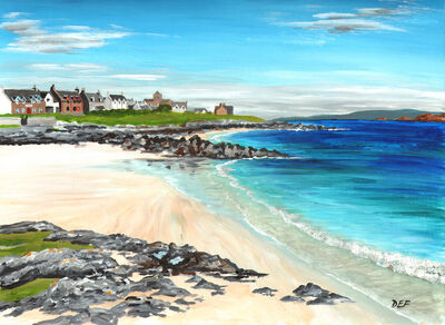 The Beach at Baile Mor Iona