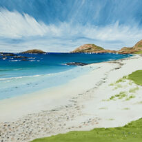 Blue Seas, White Sand, Iona