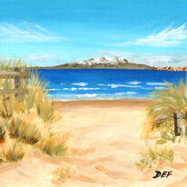 Arran from Troon