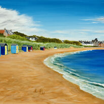 Beach Huts, Elie