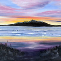 Arran sunset from Ayr