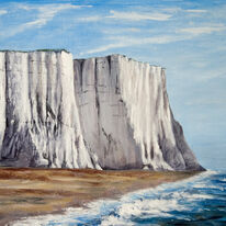 White Cliffs at Cuckmere Haven