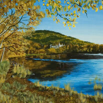 Loch Achray in Autumn