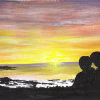 Watching the Sunset, Iona